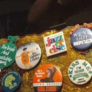 Really cool lot of vintage pinbacks